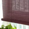 Natural Classic Bamboo Blinds Good Light Filtering Window Door Curtains 210722