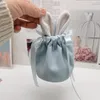 Jewelry Pouches Bags Packaging Display Cute Veet Gift With Bunny Ear Jewellery Cosmetic Storage Crafts Pouches Drop Delivery 2021 Jkv52