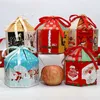 StoBag 10pcs House Shape Christmas Box Decorations For Home Gift Packaging Child Favor Handmade Candy Chocolate Supplies 210602