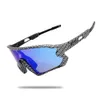 Lunettes de plein air Cyclisme Lunettes de soleil 5 Lentilles UV400 TR90 Sports Vélo Pêche Randonnée Équitation Lunettes Prix usine conception experte Qualité Dernier style Statut d'origine