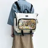 ITA bag рюкзак прозрачный карман для женщин большой емкости девушки прозрачное плечо iTabag ясный дисплей рюкзак h203 210907