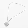 Mode sublimatie blanco angel wing hart ketting ontwerper sieraden valentijnsdag goud verzilverde hanglagend choker medelief liefhebbers ketting voor vrouwen mannen cadeau