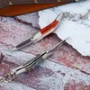 Creative Räka Folding Knife Outdoor Mini Key Ring Multifunktionsficka Taktiska knivar Självförsvar EDC-verktyg