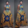 Ethnic Clothing 2021 African Long Dresses For Women Wedding Boubou Sleeveless Dashiki Robes European Elegant Robe Abaya Evening Dress