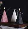 Nórdico Cone Geométrico Velas Perfumadas Jasmine Rose Aromaterapia Óleo Essencial Vela de Longo Quarto Caseiro Das Velas Daf162