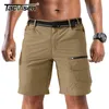 TACVASEN Men's Summer Casual Shorts Lightweight Multi-pockets Military Work Cargo Straight Loose Hike Camp 30-40