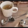 Narzędzia do kawy kuchnia napoja, jadalnia domowa cena ogrodowa stal est infuzer herbata herbata kształt łyżki stali nierdzewnej
