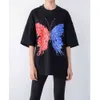 Butterfly T-shirt Men Summer Oversized Men Women Tshirts Streetwear Men's Tee Shirts 210603