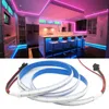 2022 new Strips RGB COB LED Strip DC24V 768 LEDs High Density Flexible FOB Lights Bar RA90 Colorful Pixel Light Dimmable Linear Ribbon 5M