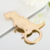 Nouveau dinosaure or ouvre-bouteille de bière dans une boîte-cadeau pour bébé douche fête d'anniversaire décoration invités cadeau EWA6329