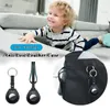 Cords Slings And Webbing 2pc Leather Case For Airtags Luggage Tag Bag Charm Key Ring Keychain Protective Shell Apple Antilost Tr8110020