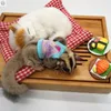 Small Animal Supplies Handmade Chipmunk Clothes Mini Hamster Winter Honey Glider Squirrel Accessories