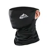 Summer Gray Caps Running Scarf -UV Headwear Bicycle Bandana Sports Fishing Mask Cover Magic Ice Silk Cycling & Masks