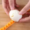 2 ADET Fantezi Cuteggs Kesici Ev Haşlanmış Yumurta Yaratıcı Araçları Bento Kesim Çiçek Şekillendirici Mutfak Aksesuarları Satılık