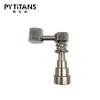 Universal Domeless Titan Nagel GR2 Seite Arm Ti Nägel 14mm 18mm 4 IN 1 Weibliche und Männliche Glas bong Wasser Rohr Fabrik Direkt Verkauf