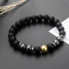 8mm Naturstein Stränge Charme Armbänder Healing Balance Perlen Für Frauen Männer Elastische Schmuck Party Mode Zubehör