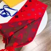 Womens Designer Cashmere Scarf Silk Letter Flower Brodery Shawl Ladies Winter Neck Scarfs For Women Warm Pashmina Scarves HABBL1024312