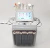 6 w 1 Hydra Dermabrazion Machine RF Skin Rejuvenaiton Mikrodermabrazion Hydro Dermabrazion Ultrasoniczne usuwanie RF RF