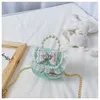 Korean Style Kids Leather Purses and Handbags 2021 Mini Crossbody Cute Little Girl Party Bow Purse Baby Coin Pouch Bag