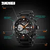 Mens Watches Top Brand Luxury Military Watches LED Digital analog Quartz Watch Men Sports Watches Waterproof Relogio Masculino X0625