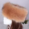 Czapki zewnętrzne Earmuffs Faux Fur Headband Ucha cieplejsze kobiety puszyste grube śnieżne czapkę