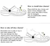 Parti Favor 1600 adet Karikatür Karakter PVC Kauçuk Ayakkabı Charms Ayakkabı Aksesuarları Takunya Fit Bileklik Croc Düğmeler Ayakkabı Süslemeleri Hediyeler CT05