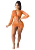 Damskie garnitury Garnitury Ukrywanie Solid Color Mesh Coverup Swimwear Kostium kąpielowy Kobiety Mujer UPS Beach Beachwear