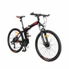 Mountain Bike 26 Inch 27 Speed Change Adult Male Shock Absorption All Terrain Folding Bicycle