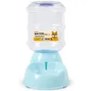 Distributeurs d'eau pour animaux de compagnie chat mangeoire automatique en plastique chien eaux bouteille distributeur de nourriture animaux de compagnie bol d'alimentation fournitures 3.8L