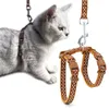 Cat Collars & Leads Pet Harness Leash Traction Belt Adjustable Lead Collar Practical And Dog Reflective Seat