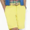 Shorts da moda macacão casual masculino pônei moda golfe calças esportivas brancas de cinco pontas praia maré