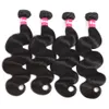 9A Braziliaanse Body Wave Haarbundels Onverwerkte Virgin Human Hair Extensions Natuurlijke zwarte kleur