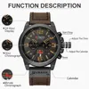 Mannen horloge Curren Top Merk Luxe Mens Quartz Horloges Mannelijke Lederen Militaire Date Sport Horloges Relogio Masculino 210517