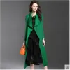 Kopa damski płaszcza jesień 2022 Sanzhai plisowana damska wiatraka długa peleryna powitalnia duża moda zużycie