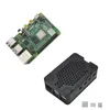 Für Raspberry Pi 4 Modell B 4g RAM ABS-Hülle mit silbernen Kühlkörper-Unterstützung 2.4 / 5,0 GHz Wifi Bluetooth RPI DIY Kit Laptop Kühlkissen