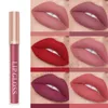 Sexy Samt Matte Lippenstift wasserdicht langlebiger Lipgloss Non Stock Cup Rote Lippen Glasur Frauen Makeup Lippenstift WZG HP1801