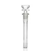 REANICE (2/4 -PACK)Accessoires Glazen Bong-onderdelen downstem 14,5 mm joint Bongkop Glazen pijp Filter asschalen (lengte: 12,5 cm)