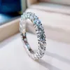 Sieradencouple 4mm lab diamanten ring 925 Sterling verloving trouwringen voor vrouwen voor vrouwen fijne feest sieraden drop levering 2021 ah6zh