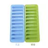 Chocolate tool baking ice lattice 10 with thumb strip silicone biscuit cake mold RRB11678