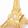 Tour Eiffel dorée en alliage de Zinc, décoration de la maison, cadeau d'amélioration, armoire à vin décorative X0710336t