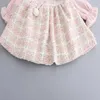 LZH Abiti da festa per bambini per ragazze Abito da principessa Toddler Neonate Abito a maniche lunghe Autunno Inverno Abbigliamento per bambini 1 2 3 4 Anno Q0716