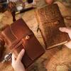 Leather Journal Book Vintage Handmade Bound Notepad 400P Blank Pages Brown Drawing Sketchbook Travel Diary 1XBJK21045446642