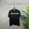 Men's T-Shirts Sping summer shirts High version designer t-shirt luxury men letter print tshirt womens casual cotton hole tee tops