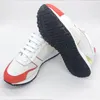 Luxurys Designers Run Away AAA Shoes Men Women Real Leather Shoe Mens Sports Sneakers Flats Casual Speed Trainers Large Size 46