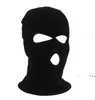 New Knit 3 Hole Face Mask Ski Mask Balaclava Hat Face Beanie Cap Snow Winter Motorcycle Helmet Hat Designer Masks RRE10388