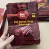 Plastic verpakkingszak 600 mg chocolade taaie karamel fudge brownies bijtzakken mylar hersluitbare verpakking groothandel