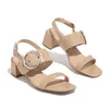 Women Sandals High Heel Buckle Strap Decoration Design Open Toe Fashion Casual Good Quality Sandalias De Las Mujeres KP045 Y0721