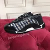 Nyast reflekterande höjd reaktion sneakers män kvinnor casual skor vit svart röd mörkgrön gul multi-color suede laapard spotted plattform sneaker size35-45