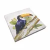 Service de table d'emballage Serviettes de découpage Rétro Vintage Oiseaux Papillon Papier floral pour la vaisselle décorative jetable en tissu de fête