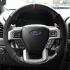 Per Ford Raptor F150 2017 speciale coprivolante in pelle scamosciata fai-da-te coprivolante per auto